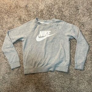 Gray Nike Crewneck